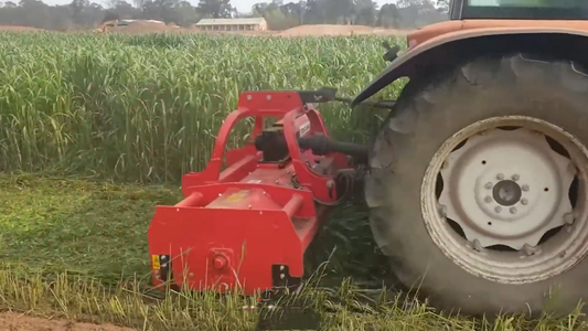 TOSCANO | Double Sided Forestry Mulcher | Model 2000 & 2400 | Work Width 6.56 to 7.87 Feet | HorsePower 70-90 HP | For Tractor