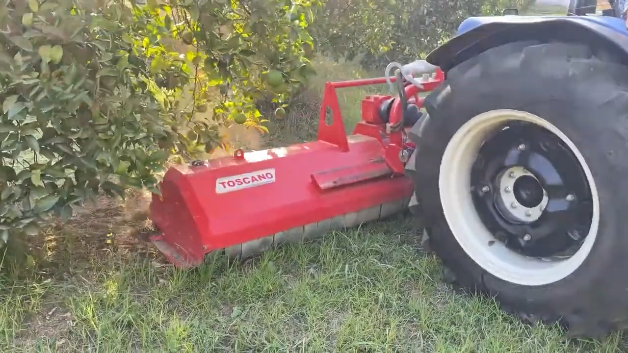 TOSCANO | Double Sided Mulcher | Model 2000 & 2400 | Work Width 6.56 to 7.87 Feet | HorsePower 70-90 HP | For Tractor