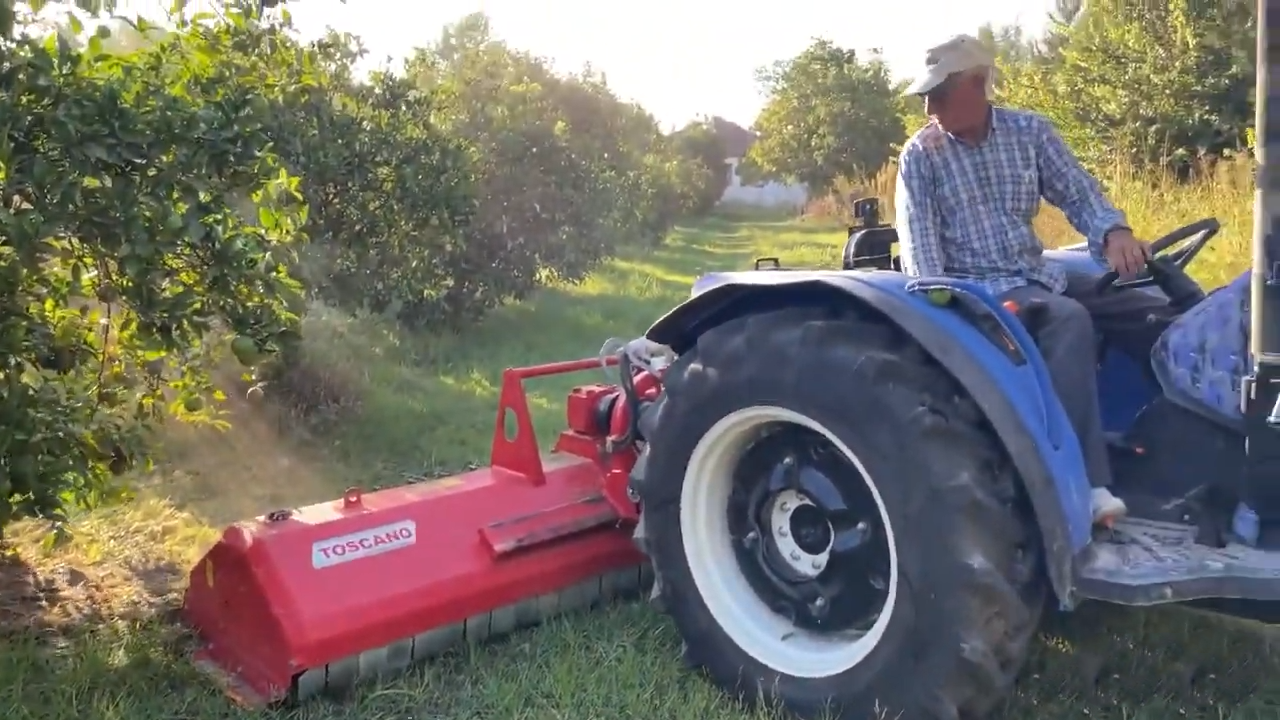 TOSCANO | Double Sided Mulcher | Model 2000 & 2400 | Work Width 6.56 to 7.87 Feet | HorsePower 70-90 HP | For Tractor