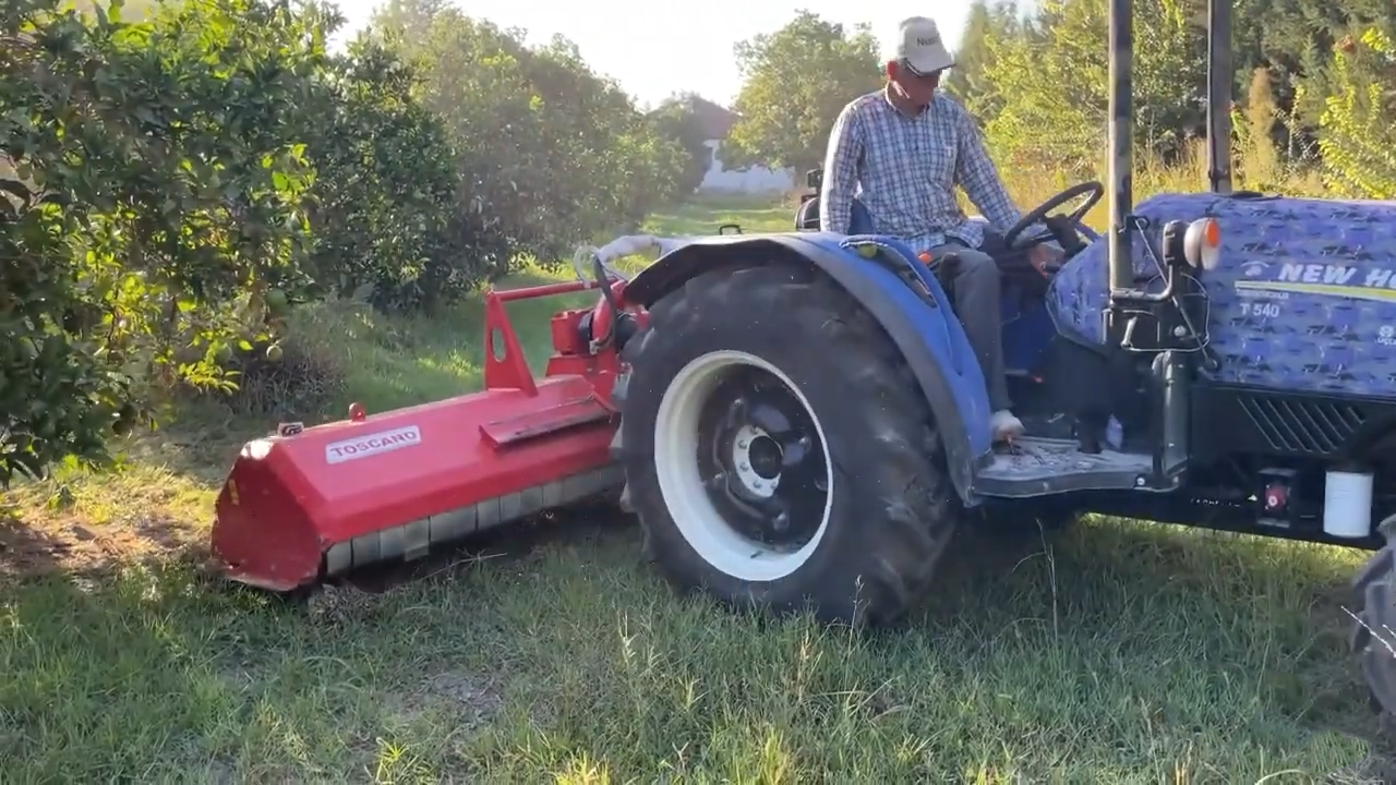 TOSCANO | Double Sided Mulcher | Model 2000 & 2400 | Work Width 6.56 to 7.87 Feet | HorsePower 70-90 HP | For Tractor