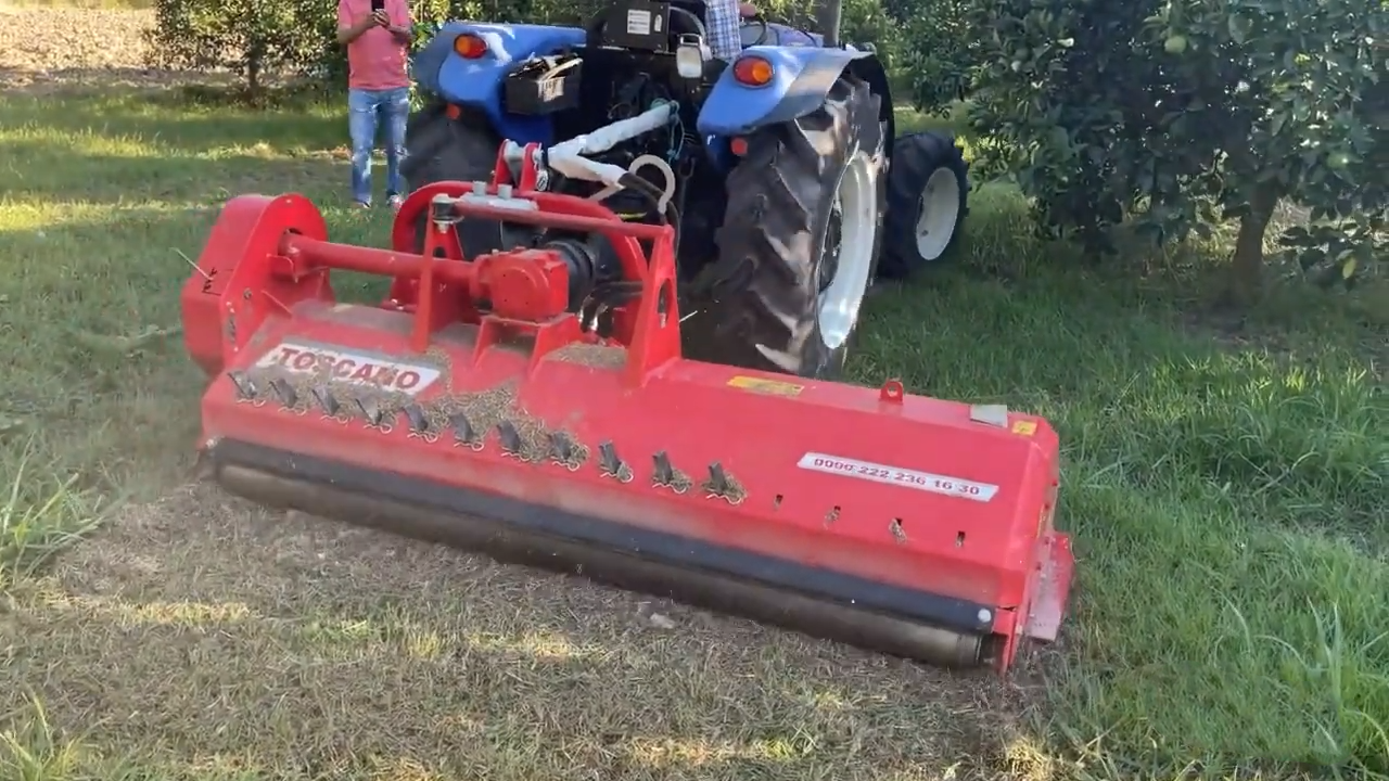 TOSCANO | Double Sided Mulcher | Model 2000 & 2400 | Work Width 6.56 to 7.87 Feet | HorsePower 70-90 HP | For Tractor