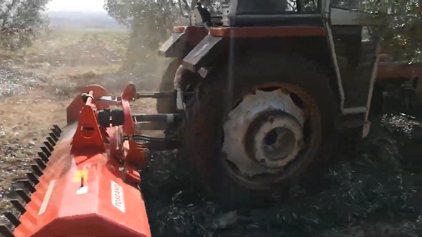 TOSCANO | Double Sided Mulcher | Model 2000 & 2400 | Work Width 6.56 to 7.87 Feet | HorsePower 70-90 HP | For Tractor