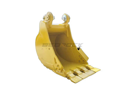 Bedrock Attachments General Purpose Bucket & Adjuster GP | Width 36-Inch | Capacity 1.35 CU M | Machine Size 45-55 Tons | For Excavators CAT 349