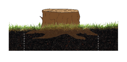 Baumalight | Stump Grinder | S22 | 24" Rotor | 12V Swing Actuator | 12–25 GPM  | For Skidsteer
