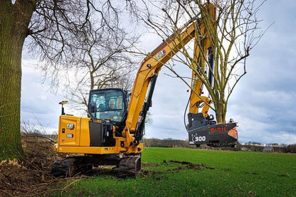 MDE Machinery | Tree Shear With Buncher | Model Koala 150T To Koala 550T | Cutting Capacity 6" To 21.5" Inches | Machine Size 1.5-40 Ton | For Excavator