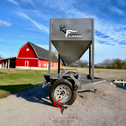 Ranchland Solutions Single Axle Mobile Feed Hoppers