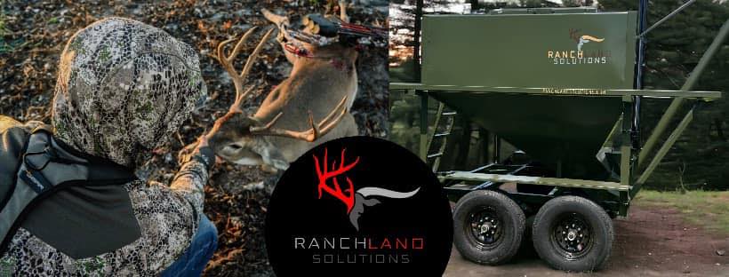 Ranchland Solutions Dual Axel Mobile Feed Hopper