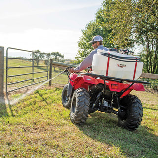 Fimco Pro 25-Gallon Spot Sprayer | Flow Rate 2.2 Gallons Per Minute | Tank Dimensions 32" L × 15" W × 18.75" H | For ATVs/UTVs