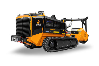 FAE Remote-Controlled Tracked Carrier | Model RCU120 | Up to 55° Slopes | 120 HP | For Forestry