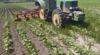 TOSCANO | Folding Inter-Row Rotary Cultivator | Model 7, 9, 10 & 12 Units | Total Width 16.89 to 20.67 Feet | HorsePower 80-100 HP | For Tractor