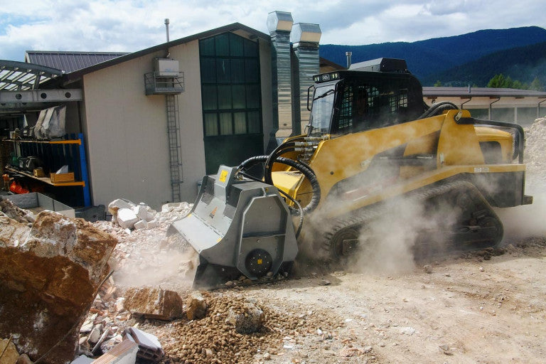 FAE | Stone Crusher | Model STC/SSL-150 | Width 62.6" | Hydraulic Flow 110–150 GPM | For Skid Steers
