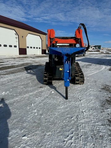 HydroRam HK45 Skid Steer Hydraulic Hammer | Overall Length 70.4" | For 10.6-18.5 GPM Mini Skid Steers