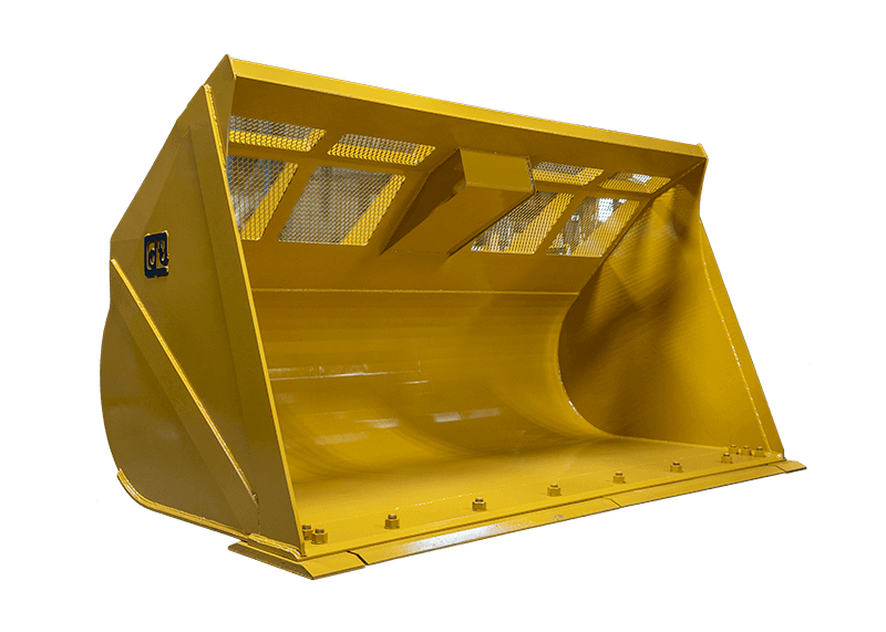 NM ATTACHMENT 3" YARD GENERAL PURPOSE BUCKETS WITH BOLT ON CUTTING EDGE FOR WHEEL LOADER