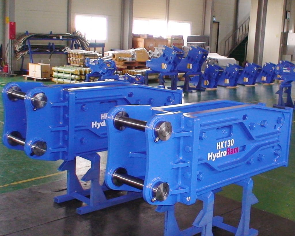 HydroRam HK Series Excavator Hydraulic Hammers | Tool Diameter 3.94" - 7.09" | For 11-71.5 Ton Excavators