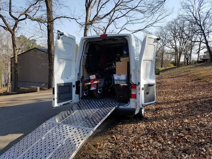 Black Widow Big Boy EZ Rizer™ 3-Piece Arched Folding Ramp | Model MF3-9647-EZ To MF3-14447-EZ | Lengths 8' To 12' | Capacity 1,500 To 3,000 lb | Horsepower 4 To 90+ HP | For Motorcycle, ATV & UTV