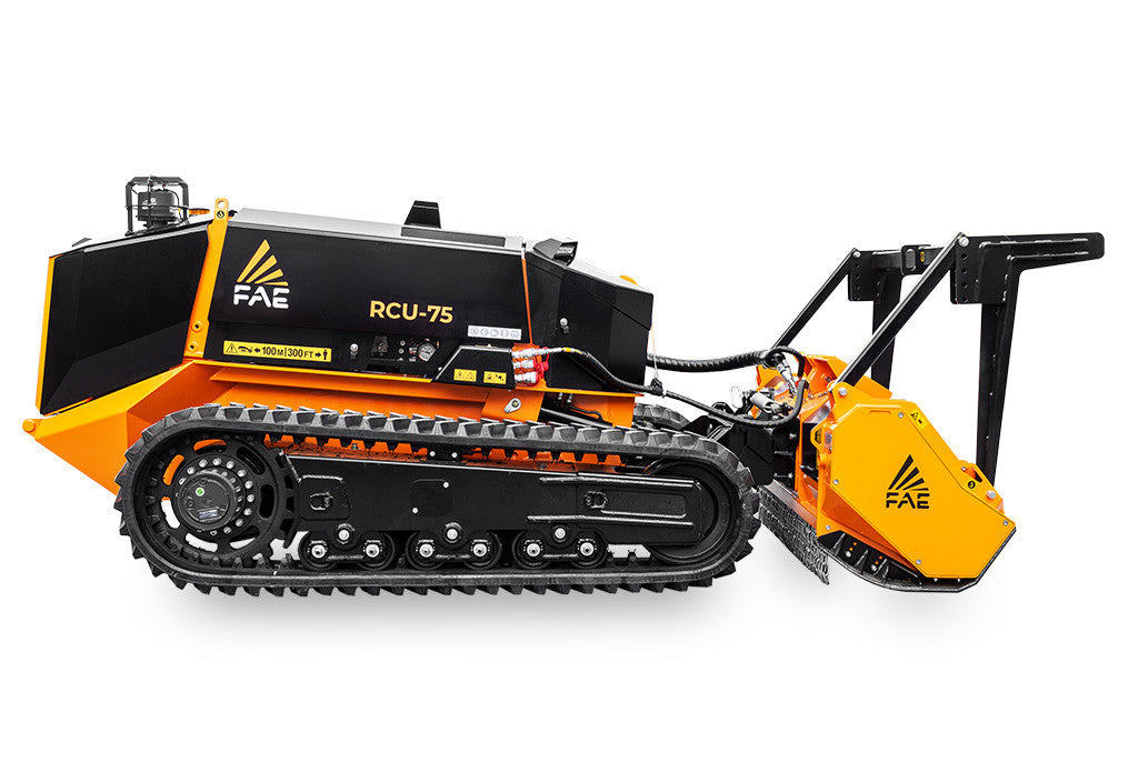 FAE Remote Controlled Tracked Carrier | Model RCU75 | 74 HP | SAE Attachments | For Forestry & Land Clearing