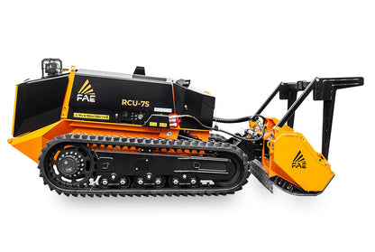 FAE Remote Controlled Tracked Carrier | Model RCU75 | 74 HP | SAE Attachments | For Forestry & Land Clearing