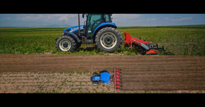 TOSCANO | Fertilizing Inter-Row Rotary Cultivator | Model 3, 4, 5, 6 & 7 Units | Total Width 7.05 to 14.76 Feet | HorsePower 30-75 HP | For Tractor