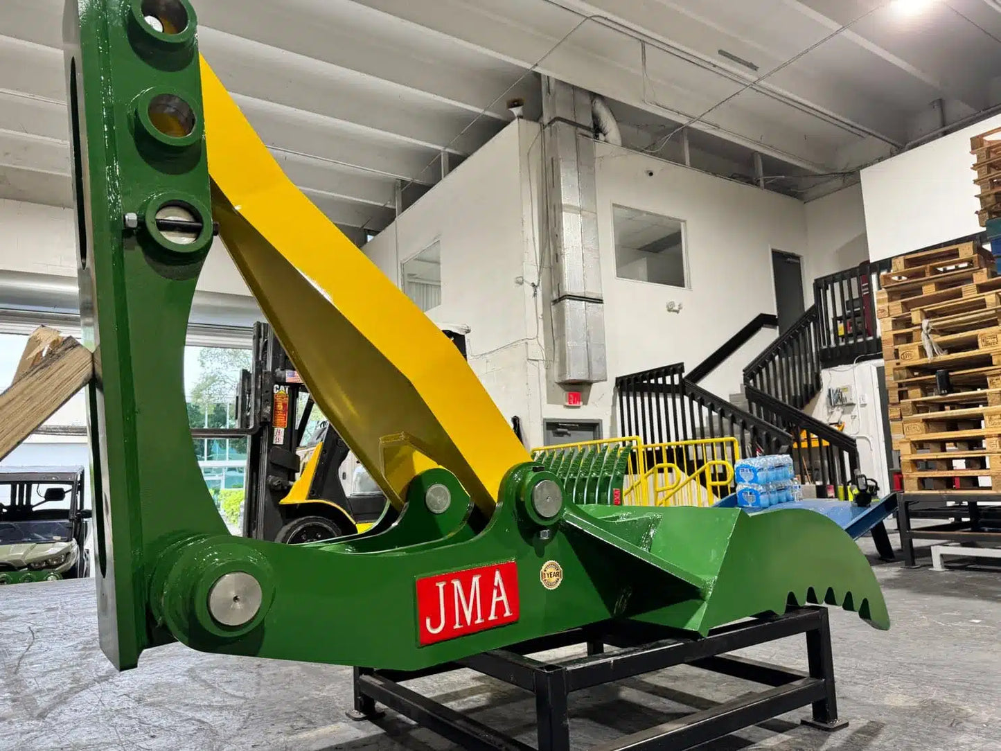 JMA Attachments Mechanical Thumb | Overall Width 39" inches | Overall Length 65" inches | For 25 – 35 Tons Excavators