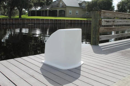 RIO MARINE CUSTOMS | Fiberglass Boat Console | Model CMCC00 | 23" W x 25" H x 25" D | Nida-Core Reinforced | For Small Skiffs