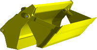 Kenco Multipurpose Bucket | 1.0 to 3.5 Yrd | For Excavator & Wheel Loader