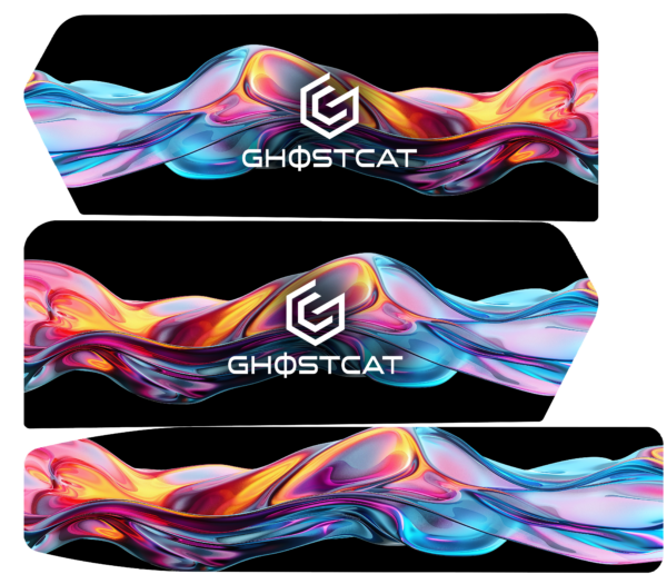 GhostCat Bikes Accessories Bundle | Battery Decals, BMX Kit – F Series, Drift Eight Metal Front Plate, Premium Tapia Seats, Rear Rack & Basket Options | For All Models GhostCat Bikes