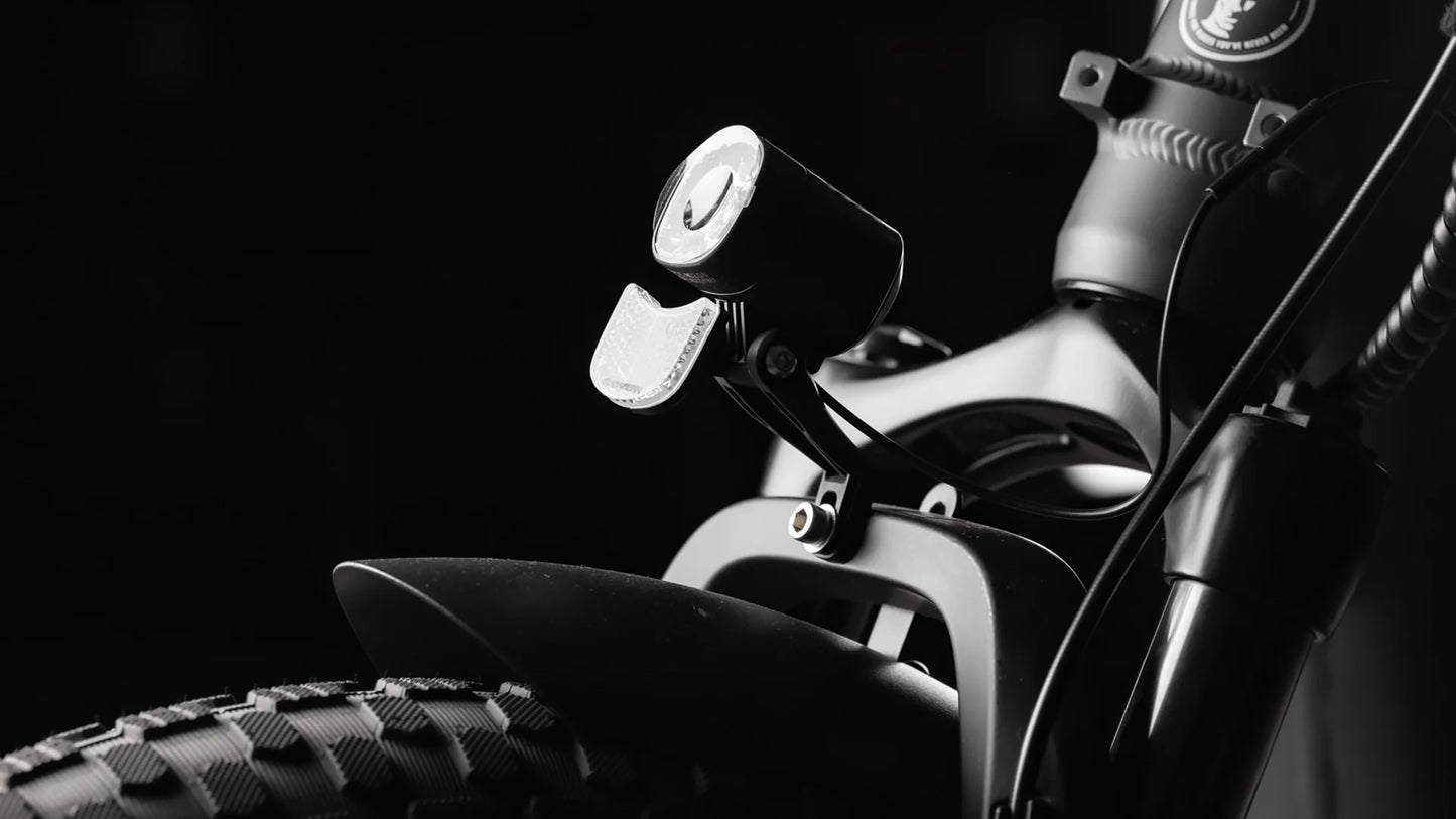 Rambo Ranger Folding E-Bike | 750W Hub Motor | 48V 10.4Ah Battery | Up to 40 Miles Range | Max Speed 30 mph | For Off-Road & Commuting