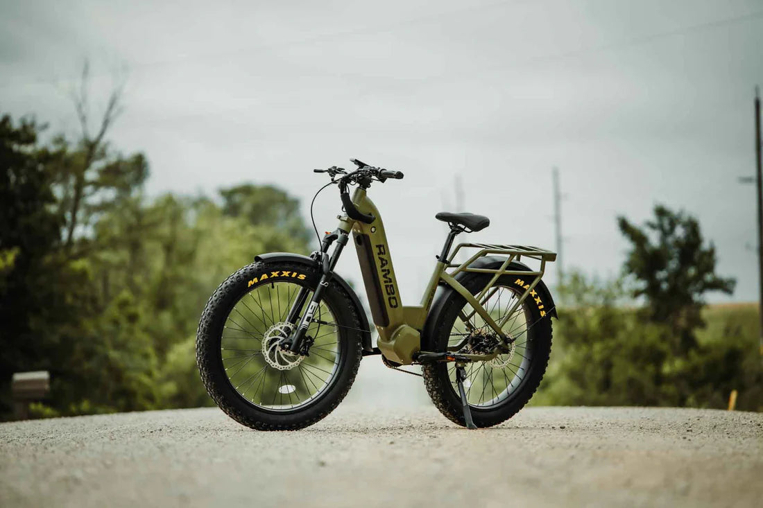 Rambo E-Bike Model Rebel 1000W Bafang BBSHD Motor Up