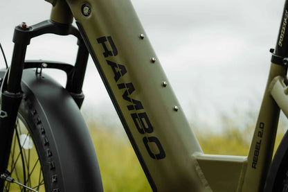 Rambo Rebel 2.0 | 1,000W BBSHD Ultra Quiet Motor | 9-Speed Gear System | Load Capacity 300 Lbs