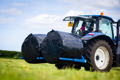 Fleming Double Bale Tipper | Width 42" | 100+ HP | For Tractors & Loaders
