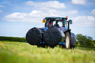 Fleming Double Bale Tipper | Width 42" | 100+ HP | For Tractors & Loaders
