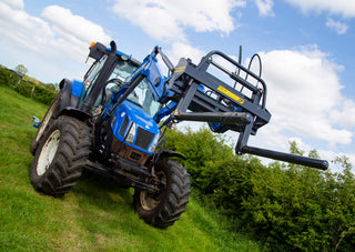 Fleming Round Bale Stacker | Width 50" | 40-60 HP | For Tractors & Loaders