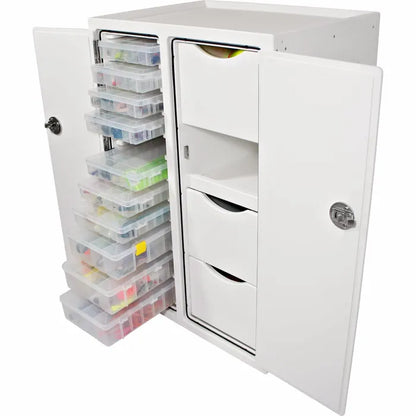 RIO MARINE CUSTOMS FREE STANDING TACKLE UNIT - 3 DRAWER, 10 TRAY