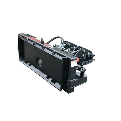 Landy Attachments Hydraulic Pole Setter | Width 42" & 52" | Opening Range 3"-21" | 16 GPM | 1 Ton | For Skid Steers, Excavators & Telehandlers