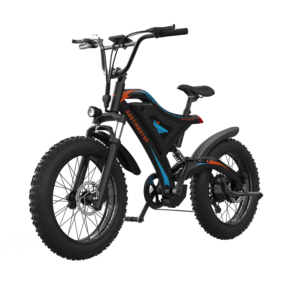 AOSTIRMOTOR 500W VERSATILE EBIKE S18-MINI