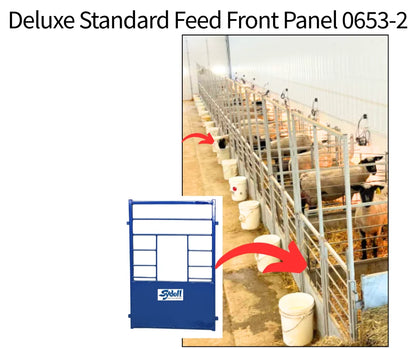 Sydell Feed & Water Front Panel | #0653-2 | Deluxe Lambing & Kidding Pens | For Sheep & Goats