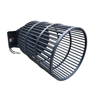 Landy Attachments Rotary Rock Picker | Diameter Drums 30" & 36" | 21-26 GPM | For Skid Steers