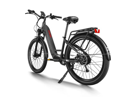 Himiway Rambler | Electric City Commuter Bike | 500W Mid-Drive Motor | 40-55 Miles Range On A Single Charge