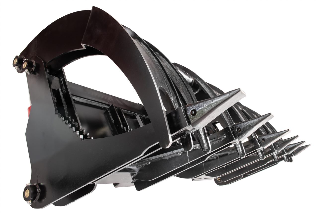 McLaren Industries Log Grapple | Model 60X100X68, 60X100X76 & 60X100X86 | Width 68" To 86" | 15 To 25 GPM | For Skid Steer