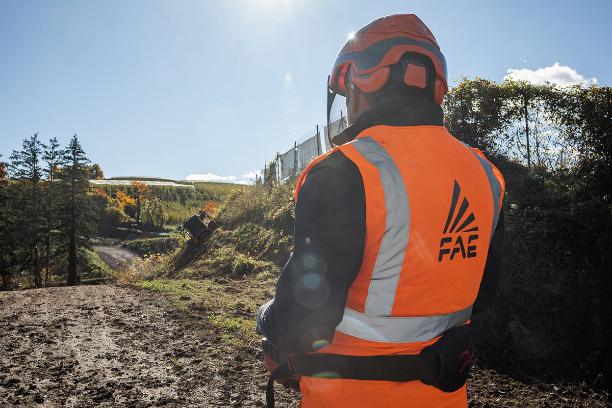 FAE Remote-Controlled Tracked Carrier | Model RCU45 | 44 HP | For Forestry Mulching