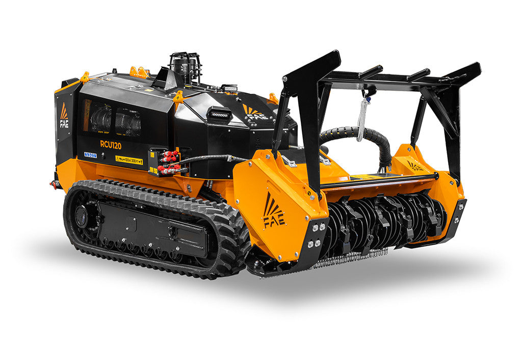 FAE Remote-Controlled Tracked Carrier | Model RCU120 | Up to 55° Slopes | 120 HP | For Forestry
