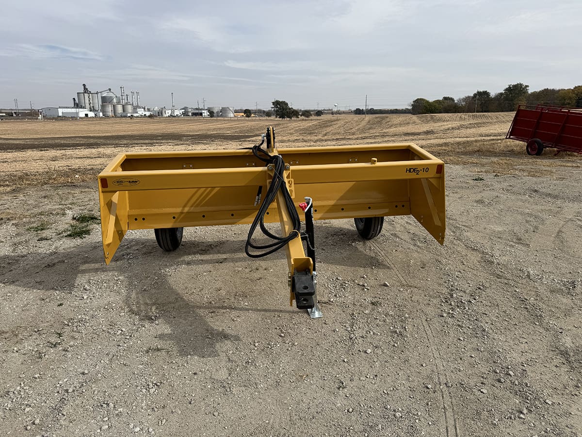 Apache Henke Buffalo 10' Estate II Scraper | Working Width 10' | 125–225 HP | For Tractors