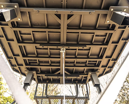 Radix Hunting | Monarch X 2.0 Elevated Hunting Blind System | 72" x 72" Interior | Adjustable 5'–10' Steel Tower | For Serious Whitetail & Bow Hunters