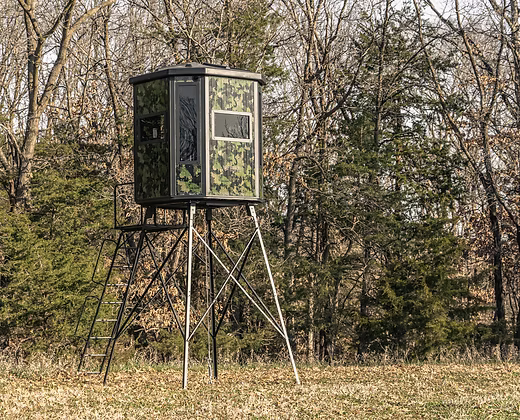 Radix Hunting | Monarch X 2.0 Elevated Hunting Blind System | 72" x 72" Interior | Adjustable 5'–10' Steel Tower | For Serious Whitetail & Bow Hunters