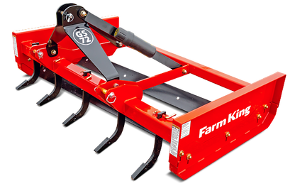 Farm King YGS Grading Scraple Land Leveler 3PT Hitch | 60", 72" and 84" Working Width | 20-65HP | For Tractor