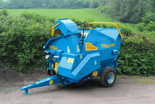 Kidd Bale Shredder | Model 330TC | Width 6' 9" | 9 To 16 GPM | 80 HP | For Tractors, Skid Steers & Loaders