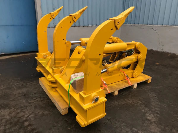 Bedrock Attachments Heavy-Duty 4BBL MS Ripper | Model BR31 | Width: 88.6" | Weight: 2.5 Ton | For Komatsu D65 Bulldozer