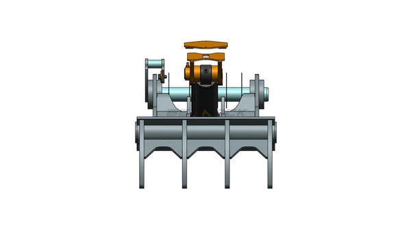 Bedrock Attachments Pin Grabber Thumb | Model EPT110-PG4T60 | Width 47.6" | Pin Size 110mm | 4 Teeth | Machine Size 45-50 Ton | For Excavators