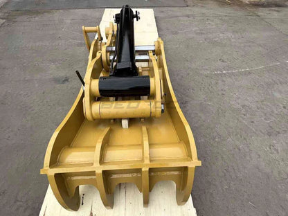 Bedrock Attachments Pin-On Thumb | Model ET100-PO4T48 | Width 43.3" | Pin Size 100mm | 4 Teeth | Machine Size 30-36 Ton | For Excavators
