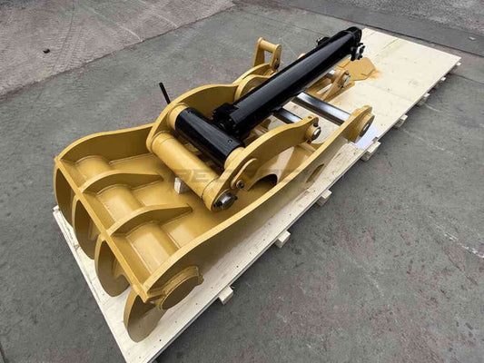 Bedrock Attachments Pin-On Thumb | Model ET100-PO4T48 | Width 43.3" | Pin Size 100mm | 4 Teeth | Machine Size 30-36 Ton | For Excavators